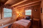 Twin bed on the main level